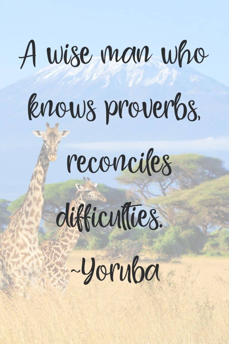 African Proverbs and Quotes (50 To Live By)